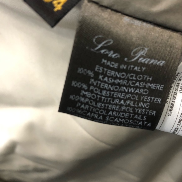 Luxury overcoat 100% cashmere  limited edition by Loro Piana size 54 European - Picture 11 of 11